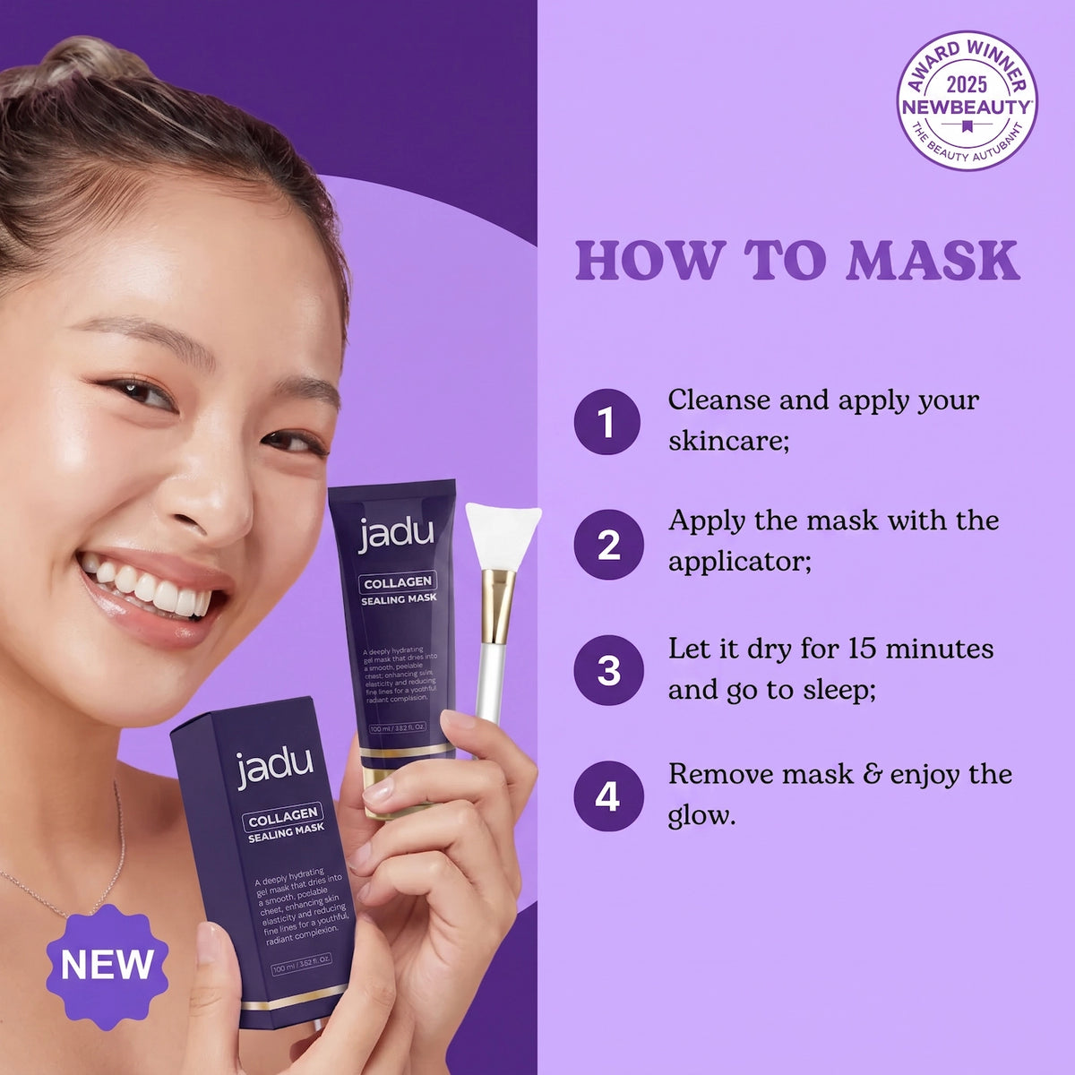 JADU Overnight Glow Mask