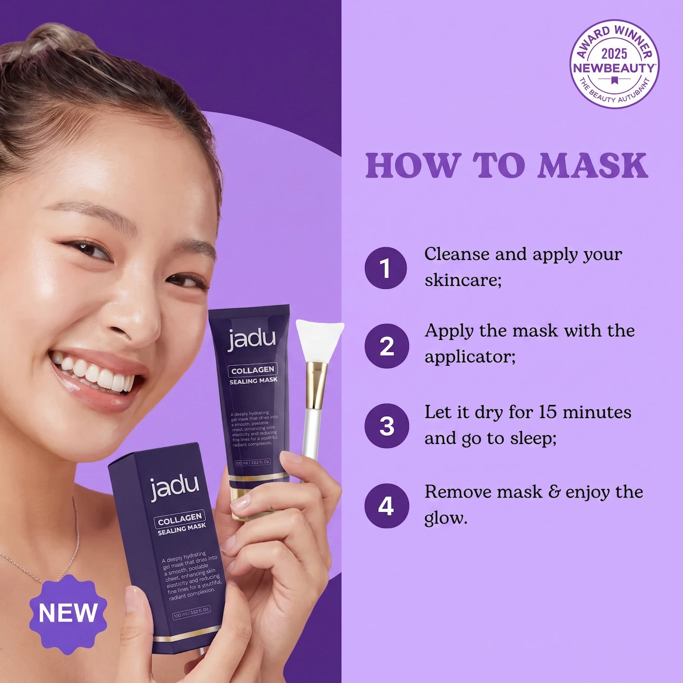 JADU Overnight Glow Mask